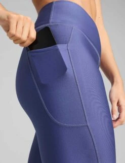 Puma Velocity Running Tights - Blue Crystal -The Sports Edit puma velocity running tights blue crystal 52659146 4