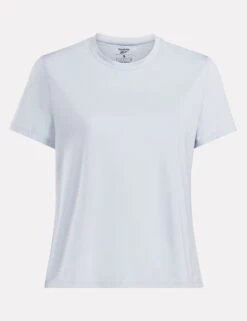 Reebok Chill Athletic T-Shirt - Pale Blue -The Sports Edit reebok chill athletic t shirt pale blue 100076131 2
