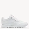 Reebok Classic Leather Shoes - Cloud White/Pure Grey 3 -The Sports Edit reebok classic leather shoes white grey 100008496 1