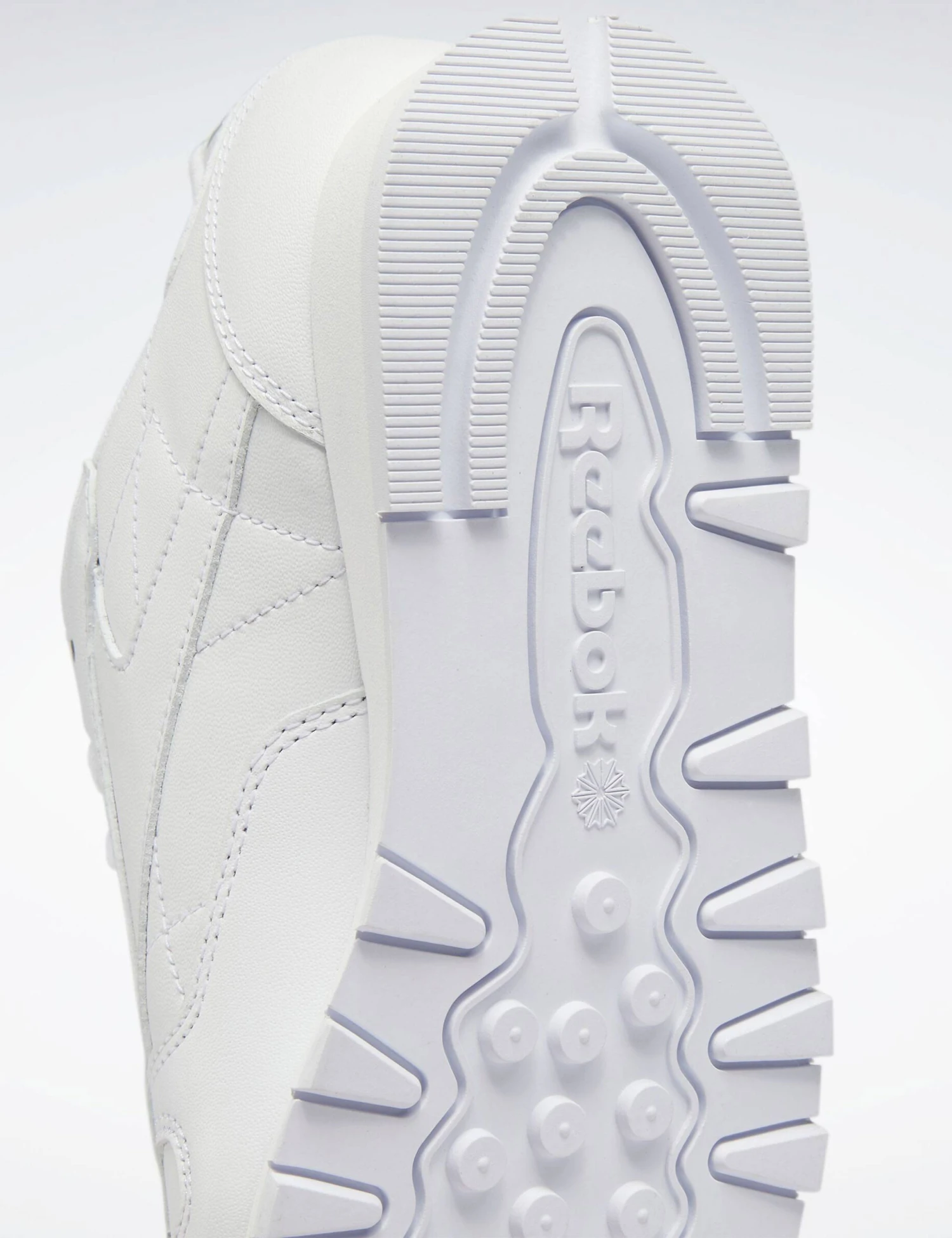 Reebok Classic Leather Shoes - Cloud White/Pure Grey 3 8 Reebok Classic Leather Shoes - Cloud White/Pure Grey 3 - Image 6