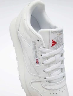Reebok Classic Leather Shoes - Cloud White/Pure Grey 3 12 Reebok Classic Leather Shoes - Cloud White/Pure Grey 3 -The Sports Edit reebok classic leather shoes white grey 100008496 3