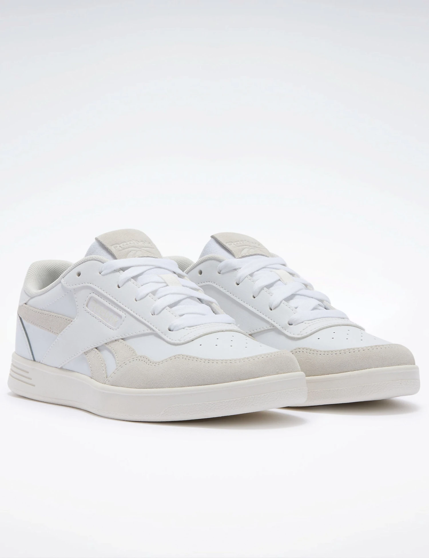 Reebok Court Advance Shoes - White/Barely Grey/Chalk 4 Reebok Court Advance Shoes - White/Barely Grey/Chalk - Image 2