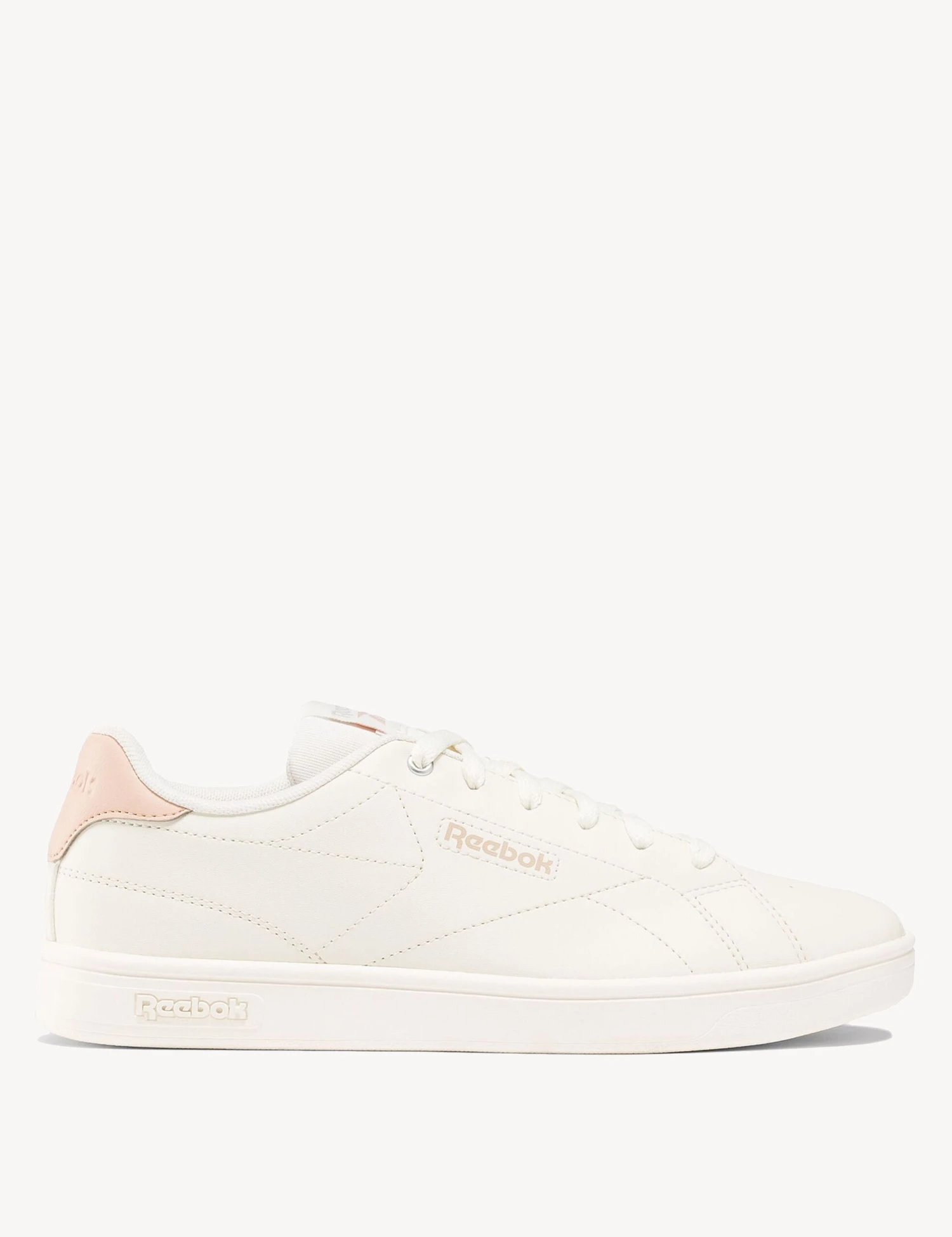 Reebok Court Clean Sneakers - Chalk/Pinstu/Moonst 3 Reebok Court Clean Sneakers - Chalk/Pinstu/Moonst