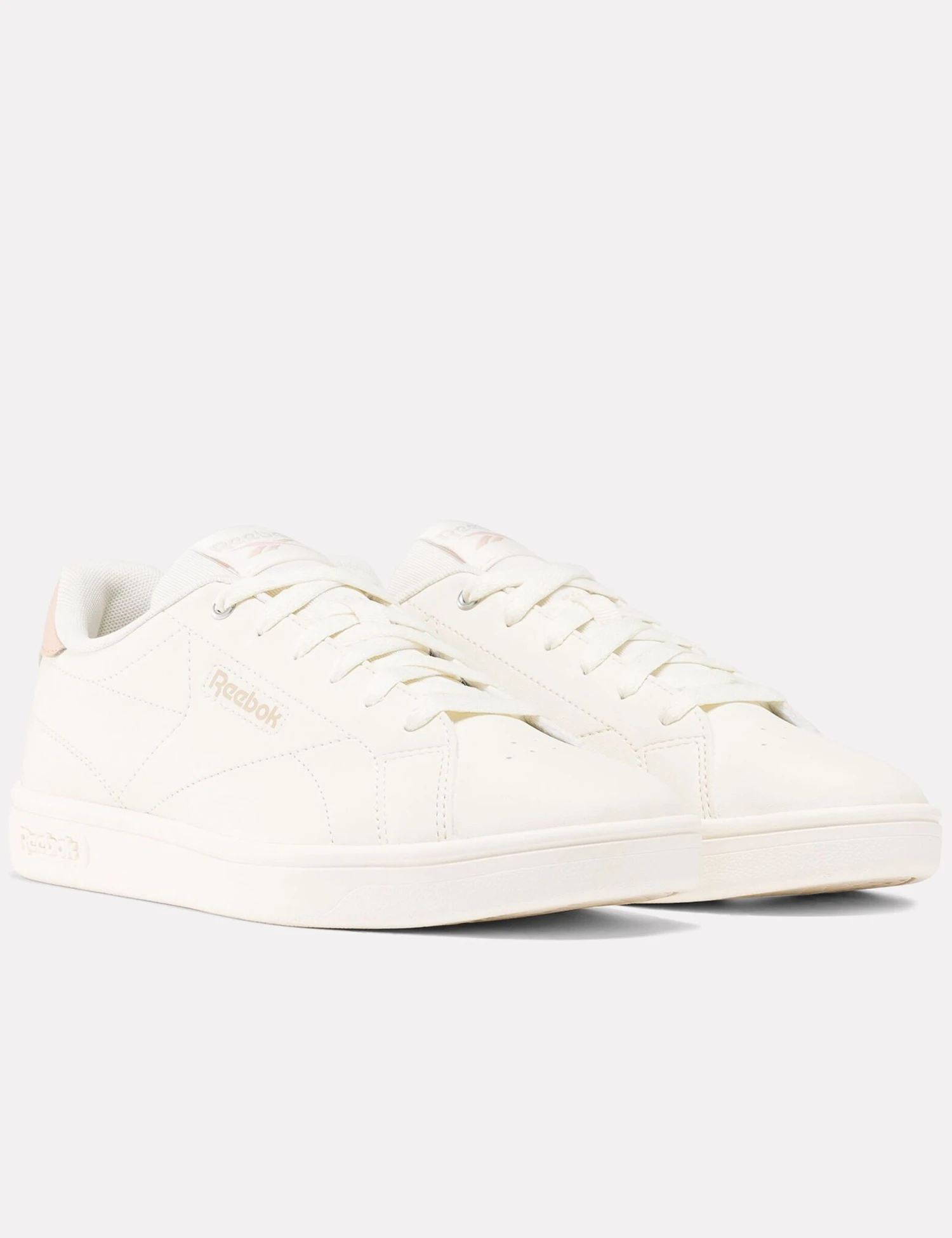 Reebok Court Clean Sneakers - Chalk/Pinstu/Moonst 5 Reebok Court Clean Sneakers - Chalk/Pinstu/Moonst - Image 3