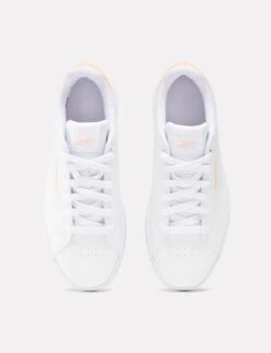 Reebok Court Clean Sneakers - Cloud White/Peach Glow/Blush 12 Reebok Court Clean Sneakers - Cloud White/Peach Glow/Blush -The Sports Edit reebok court clean sneakers cloud white peach glow blush 100074378 5
