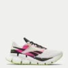 Reebok FloatZig 1 Shoes - Chalk/Black/Laser Pink -The Sports Edit reebok floatzig 1 shoes chalk black pink 100206602 1