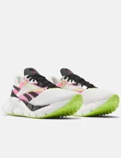 Reebok FloatZig 1 Shoes - Chalk/Black/Laser Pink 10 Reebok FloatZig 1 Shoes - Chalk/Black/Laser Pink -The Sports Edit reebok floatzig 1 shoes chalk black pink 100206602 5