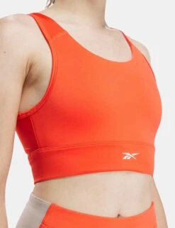 Reebok ID Train High-Support Bra - Dynamic Red 8 Reebok ID Train High-Support Bra - Dynamic Red -The Sports Edit reebok id train high support bra dynamic red 100076027 4