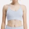 Reebok Workout Ready Sports Bra - Pale Blue 1 Reebok Workout Ready Sports Bra - Pale Blue -The Sports Edit reebok workout ready sports bra pale blue 100076256 1