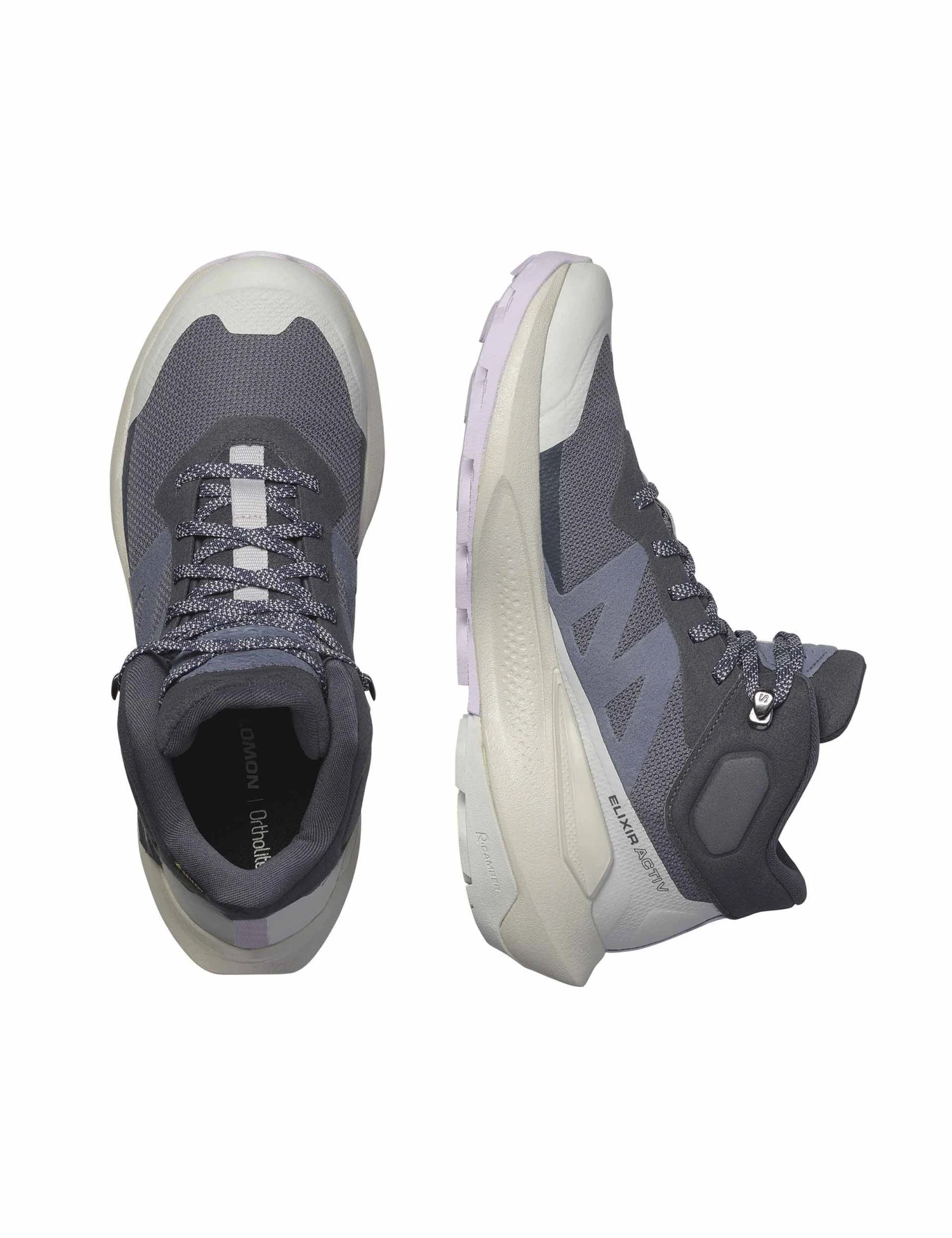Salomon Elixir Activ Mid Gore-Tex - India Ink/Glacier Gray/Orchid Petal 8 Salomon Elixir Activ Mid Gore-Tex - India Ink/Glacier Gray/Orchid Petal - Image 6