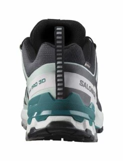 Salomon XA Pro 3D V9 Gore-Tex - Black/Bleached Aqua/Harbor Blue -The Sports Edit salomon xa pro 3d v9 gore tex black aqua blue l47119100 4