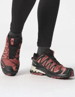 Salomon XA Pro 3D V9 Gore-Tex - Cow Hide/Black/Faded Rose -The Sports Edit salomon xa pro 3d v9 gore tex hide black rose l47270900 7