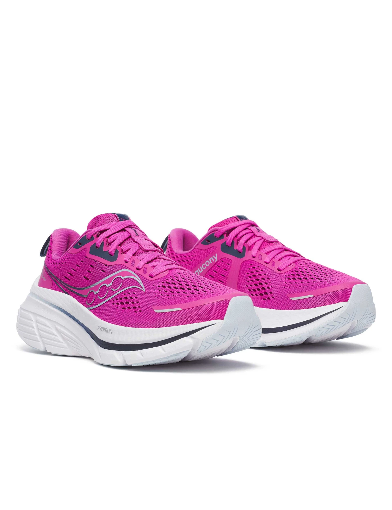 Saucony Guide 18 - Fuchsia/Navy 4 Saucony Guide 18 - Fuchsia/Navy - Image 2