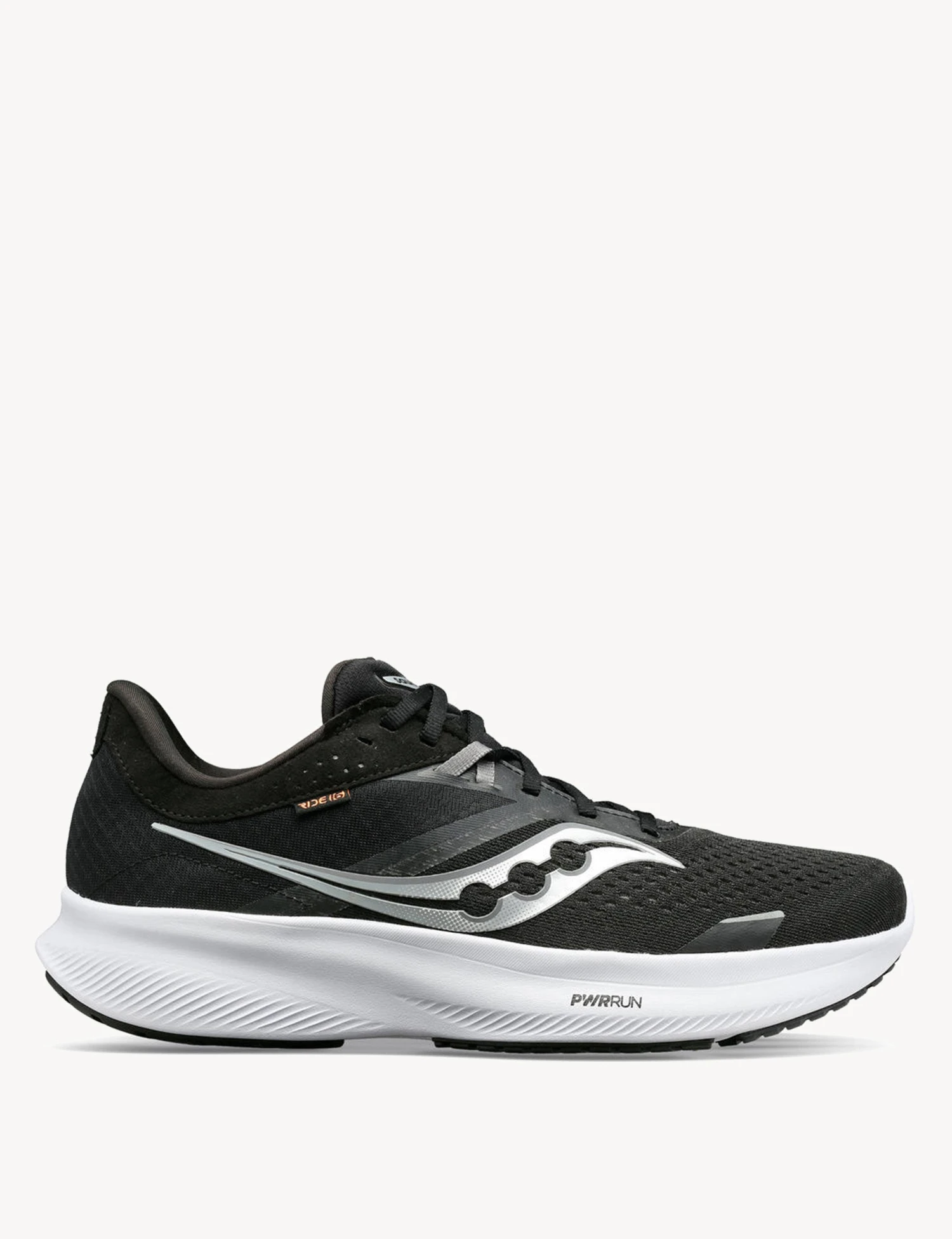 Saucony Ride 16 - Black/White 3 Saucony Ride 16 - Black/White