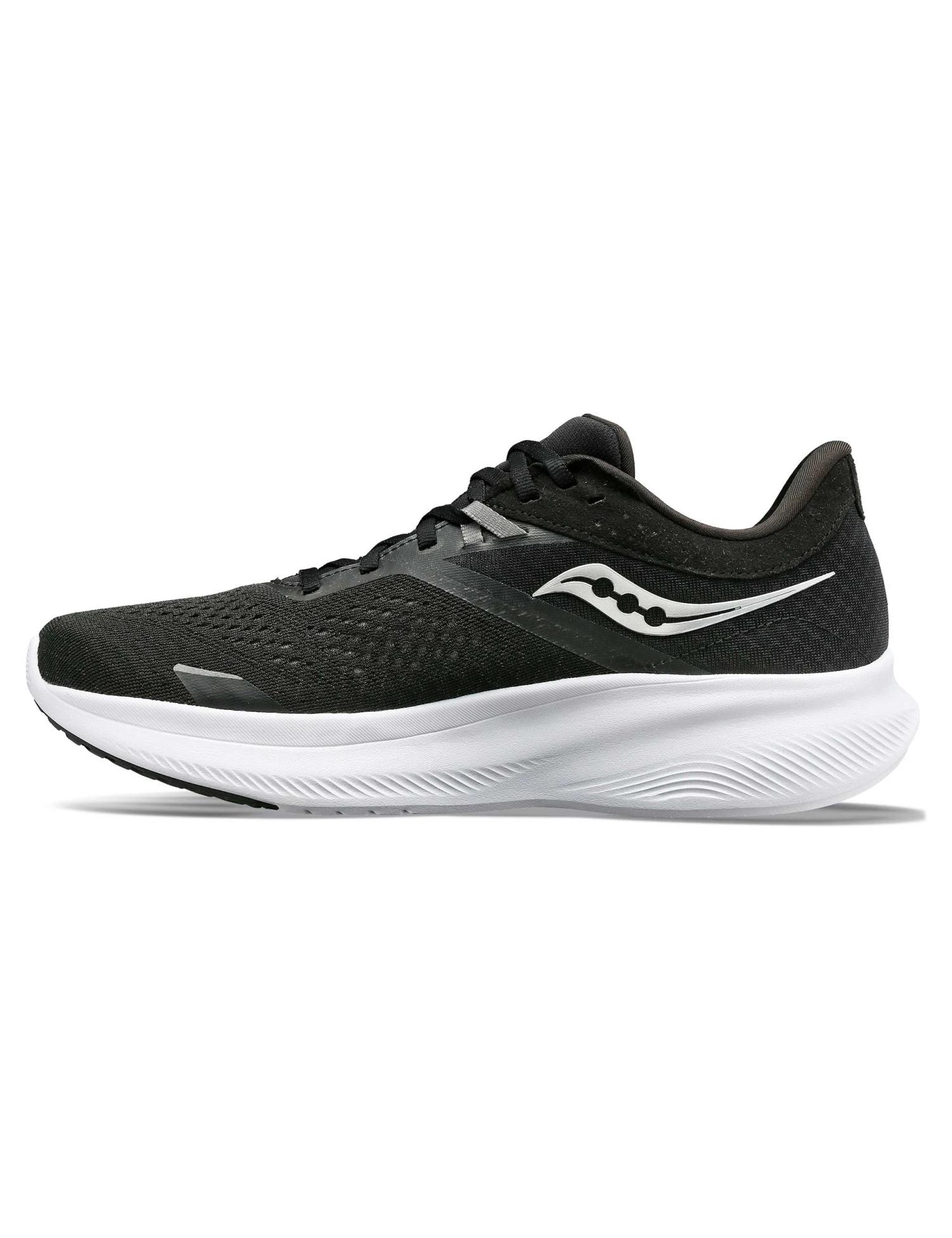Saucony Ride 16 - Black/White 5 Saucony Ride 16 - Black/White - Image 3
