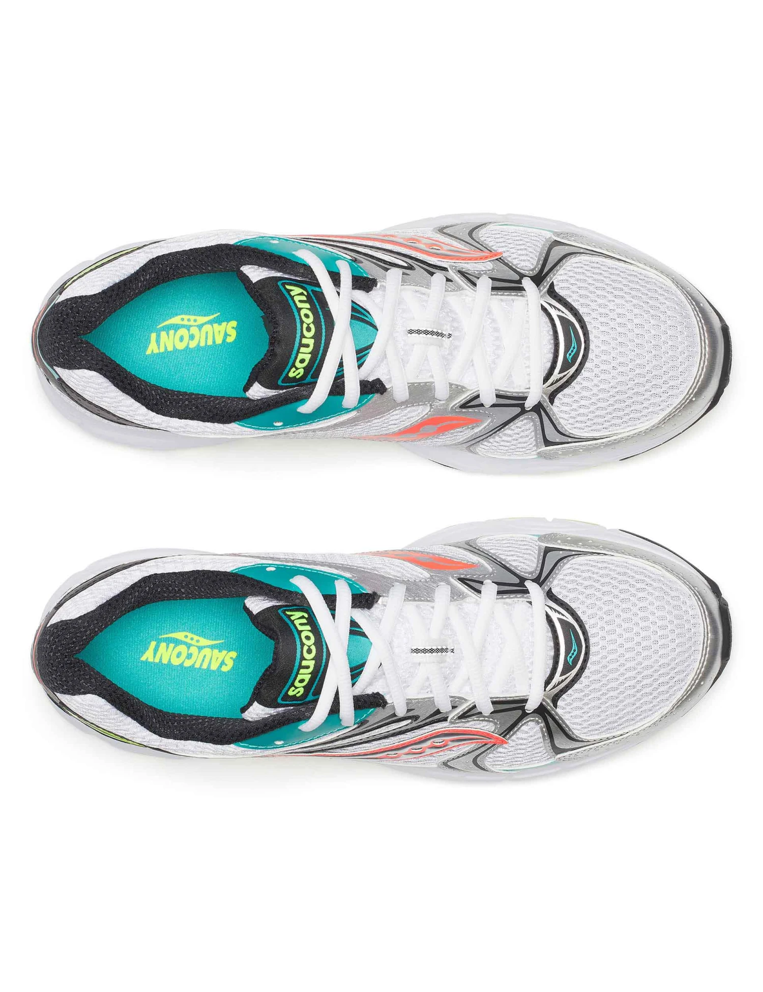 Saucony Ride Millennium - White/Mutant 6 Saucony Ride Millennium - White/Mutant - Image 4