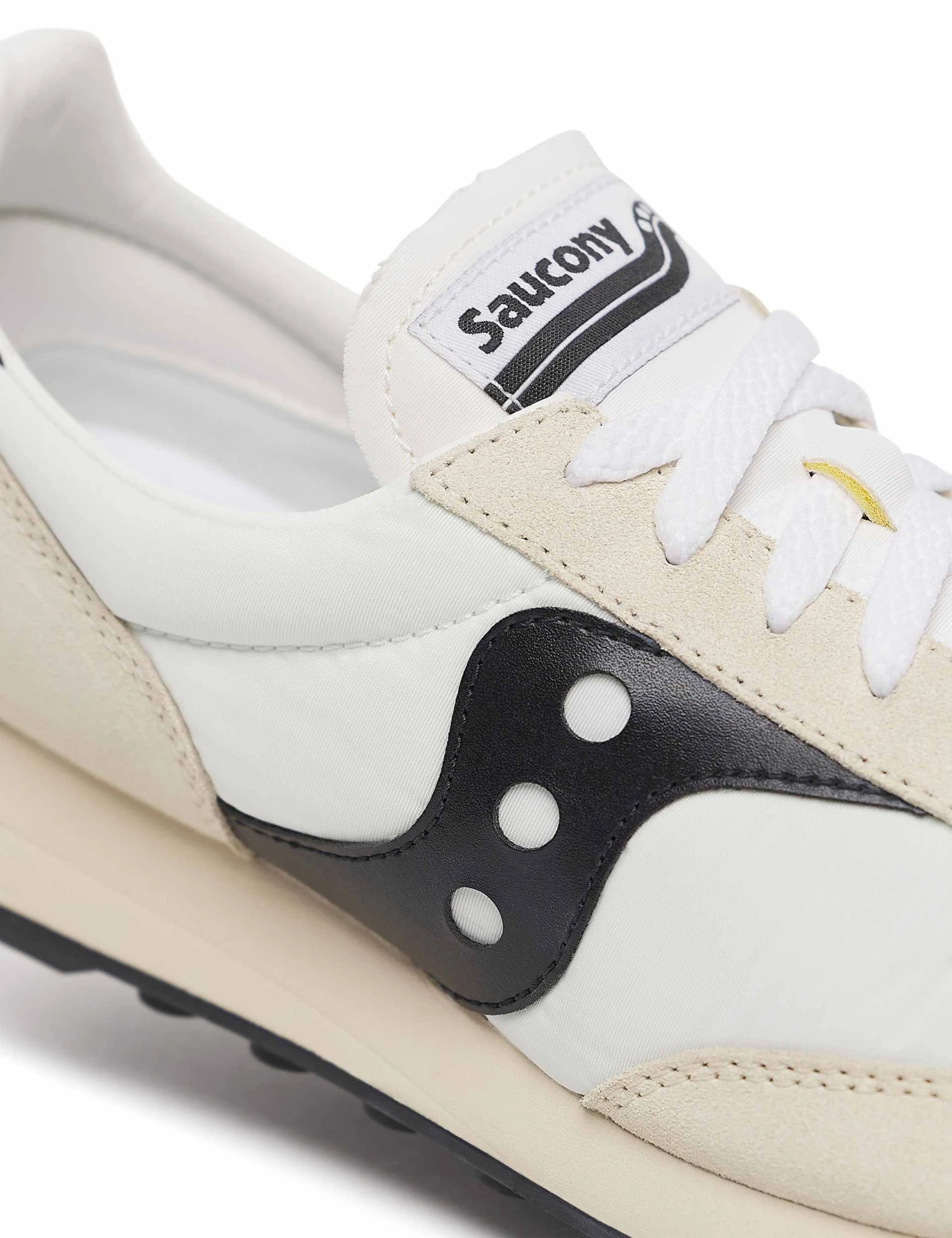Saucony Trainer 80 - White/Black 7 Saucony Trainer 80 - White/Black - Image 5