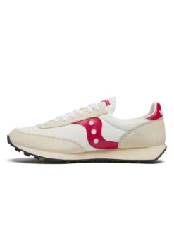 Saucony Trainer 80 - White/Red -The Sports Edit saucony trainer 80 white red s70884 10 5