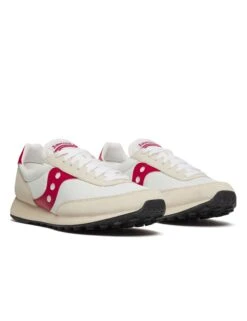 Saucony Trainer 80 - White/Red -The Sports Edit saucony trainer 80 white red s70884 10 6