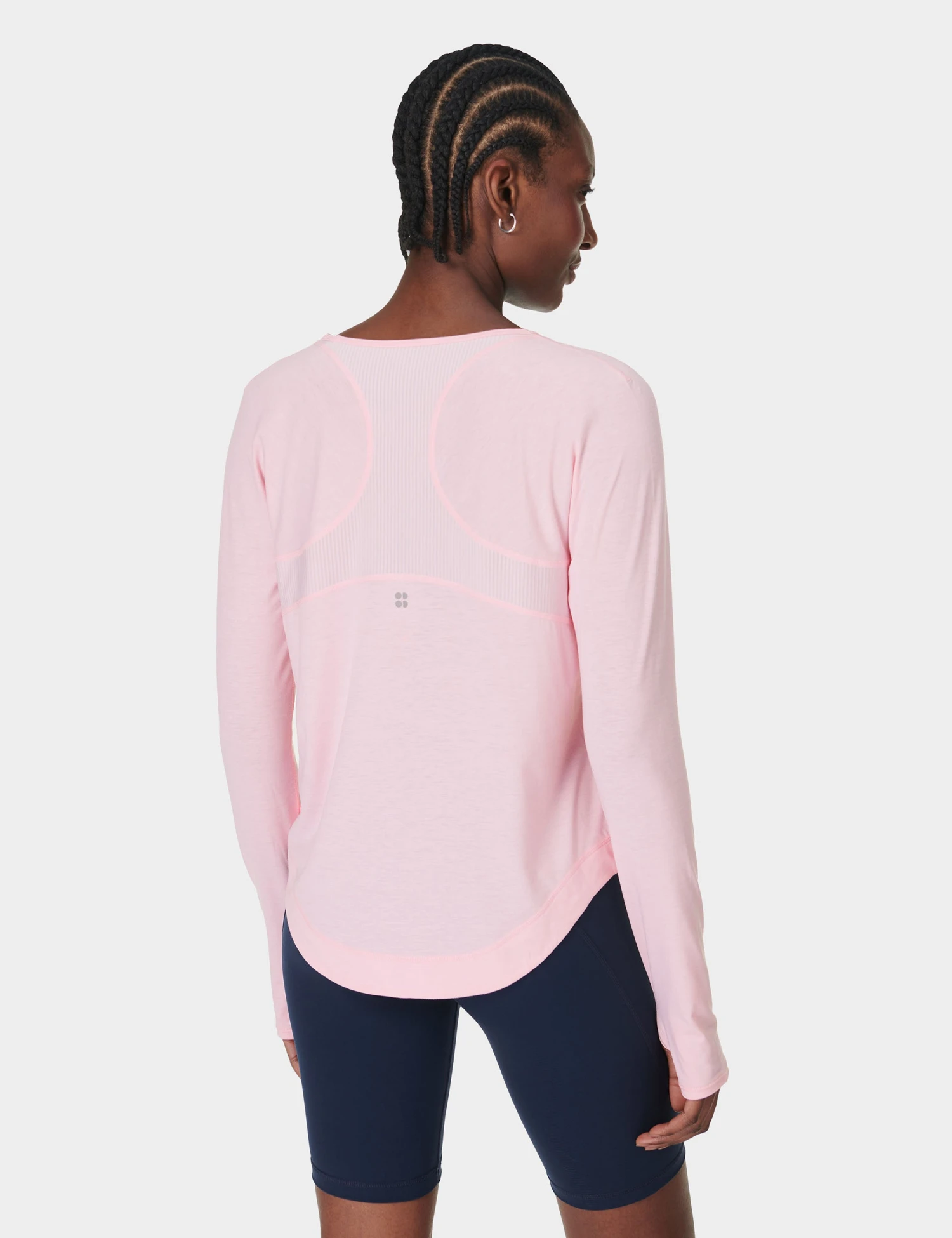 Sweaty Betty Breathe Easy Running Long Sleeve Top - Nerine Pink 4 Sweaty Betty Breathe Easy Running Long Sleeve Top - Nerine Pink - Image 2