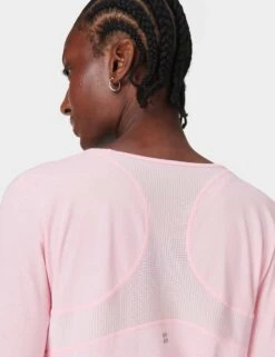 Sweaty Betty Breathe Easy Running Long Sleeve Top - Nerine Pink 11 Sweaty Betty Breathe Easy Running Long Sleeve Top - Nerine Pink -The Sports Edit sb9122 nerinepink 5