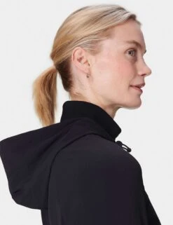 Sweaty Betty Pro Run Water Resistant Run Jacket - Black -The Sports Edit sb9886 black 6