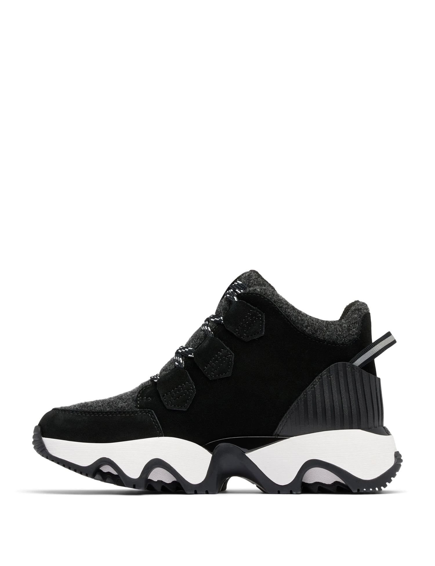 Sorel Kinetic Impact Caribou Plus Waterproof Sneaker Boots - Black/Sea Salt 6 Sorel Kinetic Impact Caribou Plus Waterproof Sneaker Boots - Black/Sea Salt - Image 4