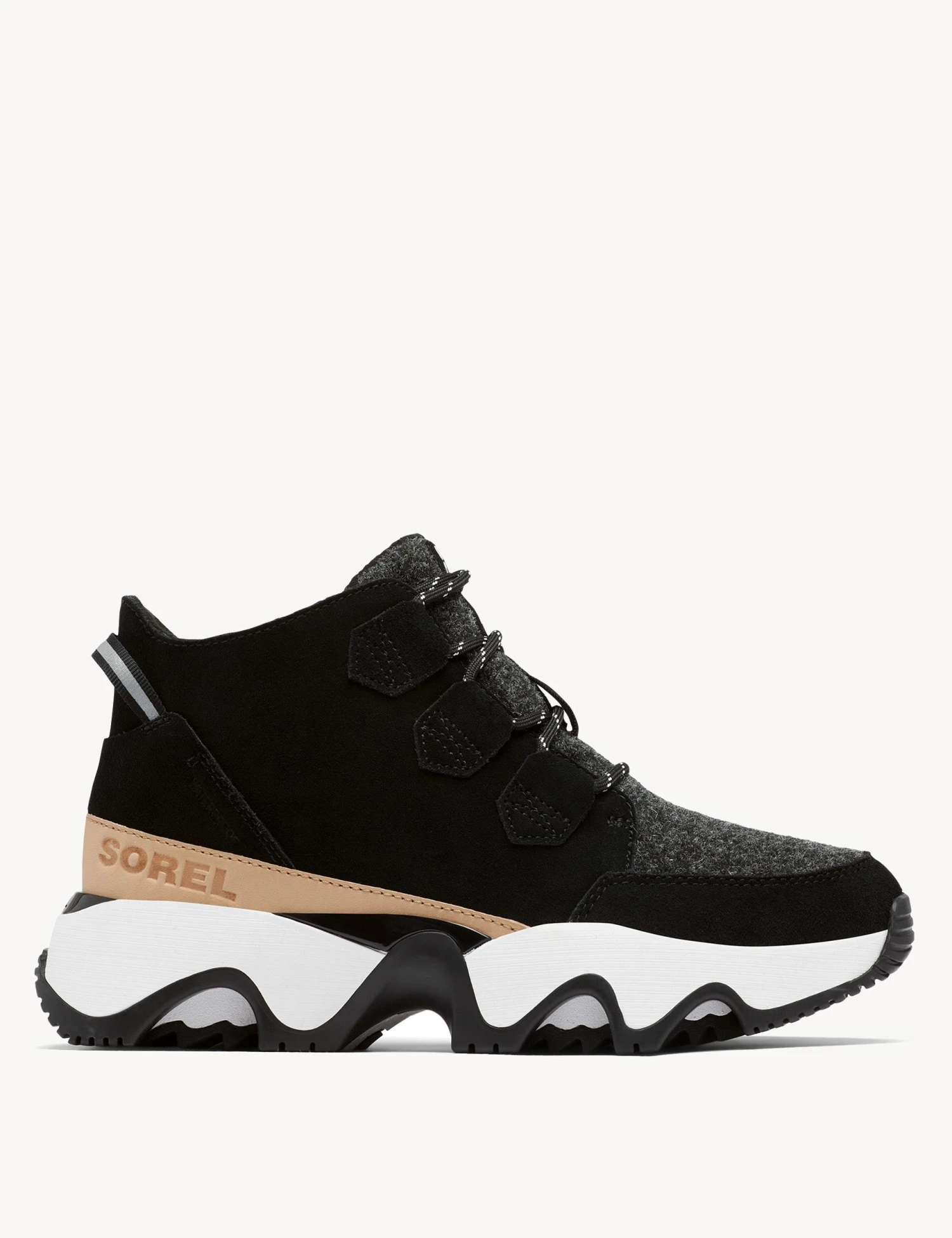 Sorel Kinetic Impact Caribou Waterproof Sneaker - Black/Sea Salt 3 Sorel Kinetic Impact Caribou Waterproof Sneaker - Black/Sea Salt