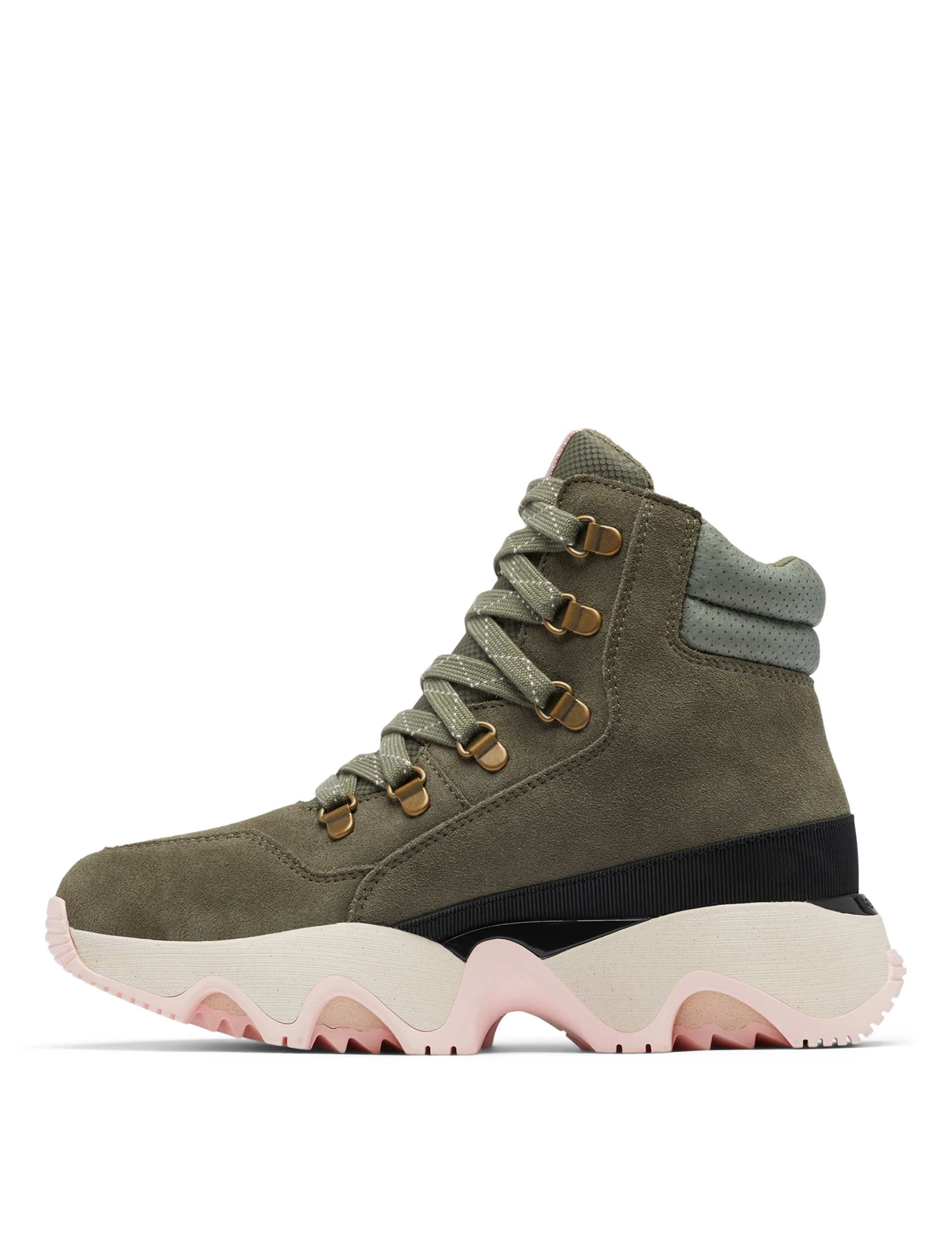 Sorel Kinetic Impact Conquest Waterproof Sneaker Boot - Stone Green/Chalk 5 Sorel Kinetic Impact Conquest Waterproof Sneaker Boot - Stone Green/Chalk - Image 3