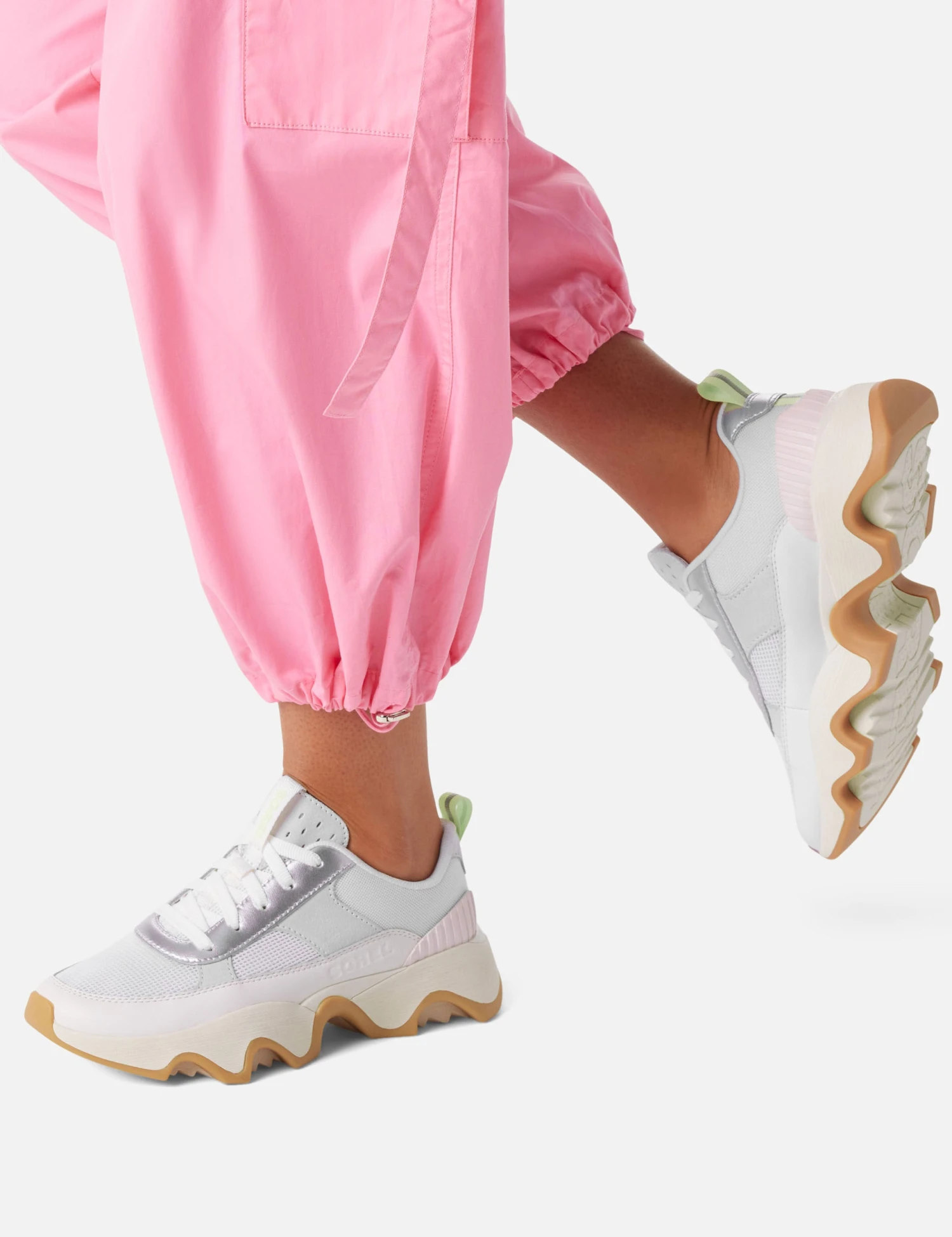 Sorel Kinetic Impact II Wonder Lace Sneaker - Sea Salt/Gum 10 Sorel Kinetic Impact II Wonder Lace Sneaker - Sea Salt/Gum - Image 8