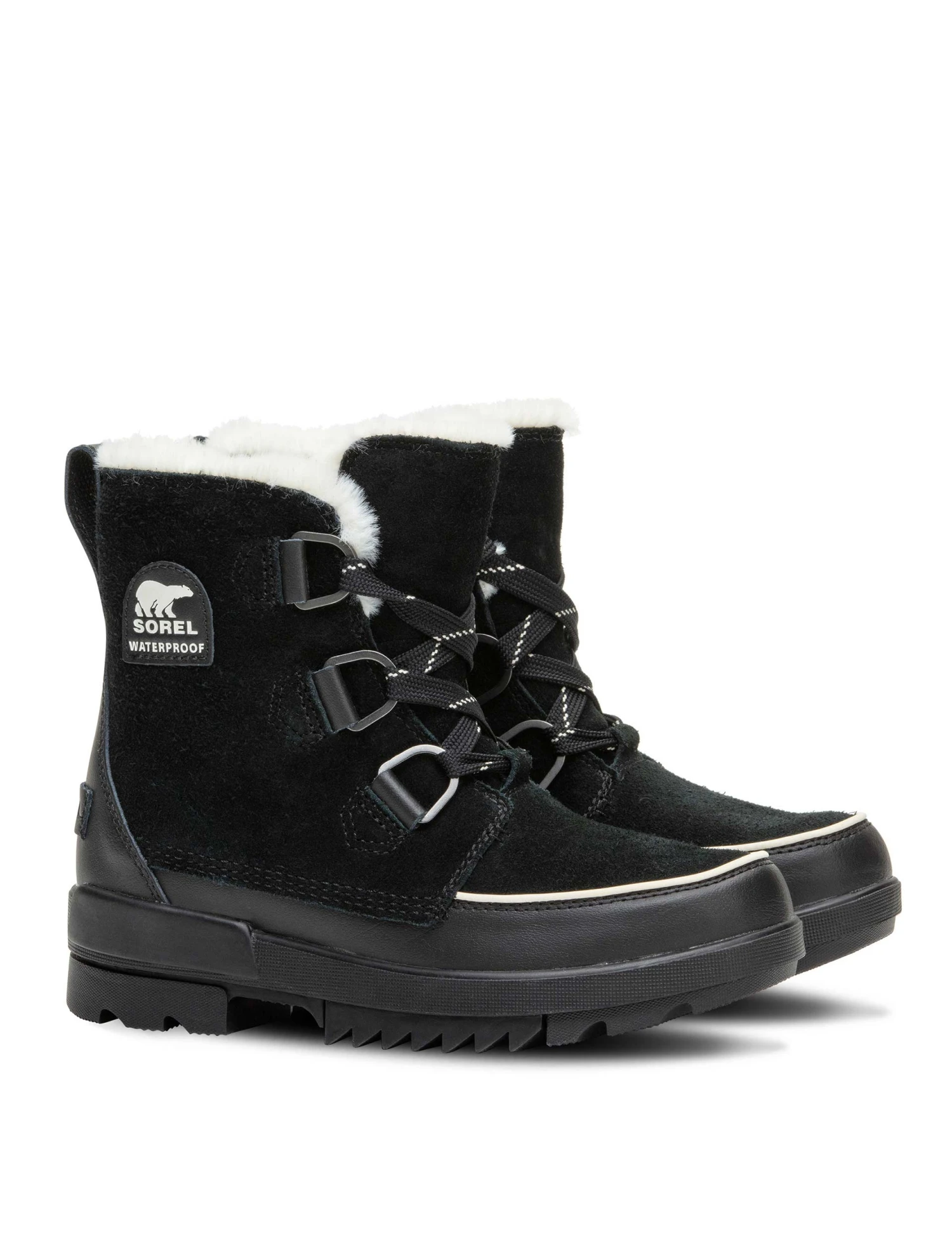 Sorel Torino II Parc Shearling Waterproof Winter Bootie - Black 9 Sorel Torino II Parc Shearling Waterproof Winter Bootie - Black - Image 7