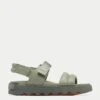 Sorel Viibe Sandal - Safari/Stone Green -The Sports Edit sorel viibe sandal safari stone green 2030511 348 1
