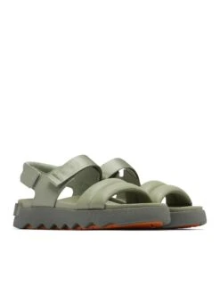 Sorel Viibe Sandal - Safari/Stone Green -The Sports Edit sorel viibe sandal safari stone green 2030511 348 2