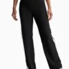 Beyond Yoga Spacedye Line Up Wide Leg Pant - Darkest Night/Cloud White -The Sports Edit spacedye line up wide leg pant darkest night white sd1279 1