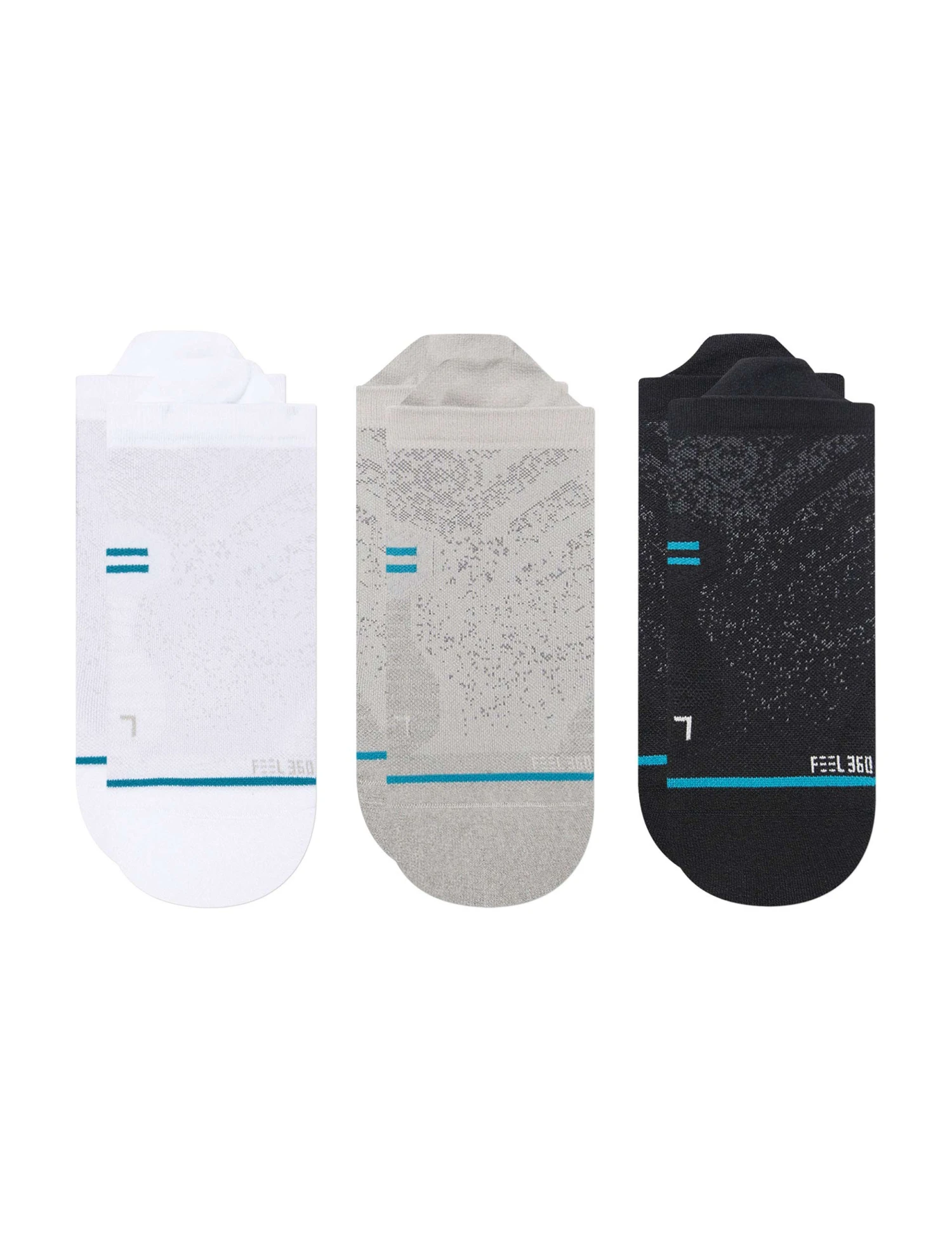 STANCE Run Light Tab Sock 3 Pack 4 STANCE Run Light Tab Sock 3 Pack - Image 2