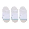 STANCE Sensible Two Socks 3 Pack - White 2 STANCE Sensible Two Socks 3 Pack - White -The Sports Edit stance sensible two socks 3 pack white W145A20SEN WHT