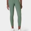 Sweaty Betty Power Aerial Mesh 7/8 Gym Leggings - Cool Forest Green -The Sports Edit sweaty betty aerial core 78 workout leggings cool forest green sb9549 1