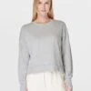 Sweaty Betty After Class Crop Sweatshirt - Light Grey Marl -The Sports Edit sweaty betty after class crop sweatshirt light grey marl sb5622c 1