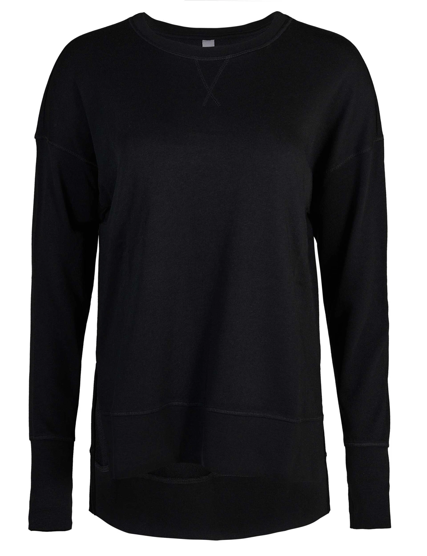 Sweaty Betty After Class Longline Sweatshirt - Black 7 Sweaty Betty After Class Longline Sweatshirt - Black - Image 5