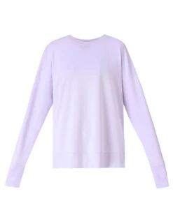 Sweaty Betty After Class Longline Sweatshirt - Heather Purple -The Sports Edit sweaty betty after class longline sweatshirt heather purple sb8985 7