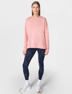 Sweaty Betty After Class Longline Sweatshirt - Soft Pink 12 Sweaty Betty After Class Longline Sweatshirt - Soft Pink -The Sports Edit sweaty betty after class longline sweatshirt soft pink sb8985 2