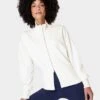 Sweaty Betty After Class Zip Up - Lily White -The Sports Edit sweaty betty after class zip up lily white sb9599 4