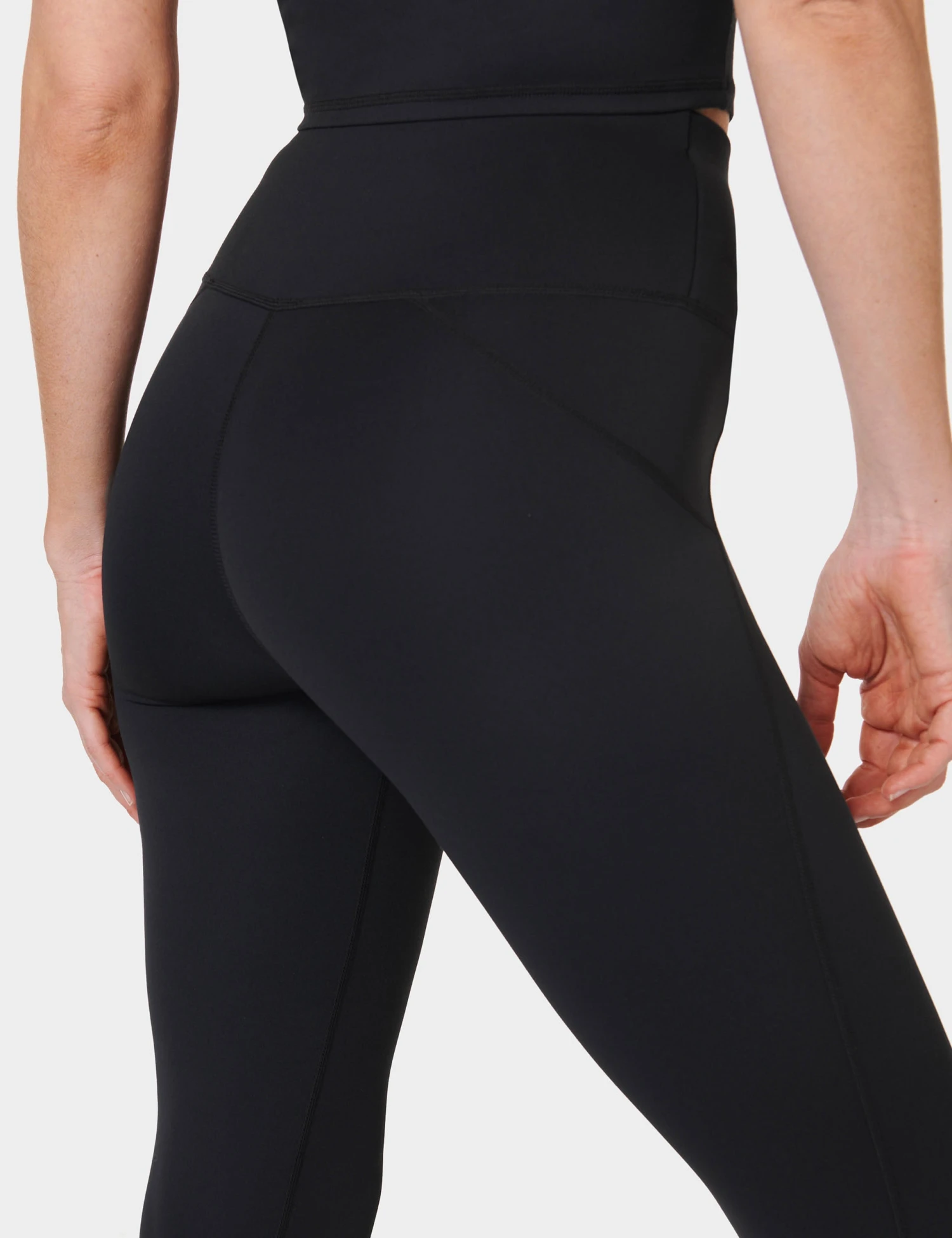 Sweaty Betty All Day 7/8 Leggings - Black 6 Sweaty Betty All Day 7/8 Leggings - Black - Image 4