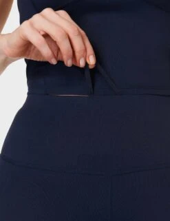 Sweaty Betty All Day 7/8 Leggings - Navy Blue -The Sports Edit sweaty betty all day 7 8 leggings navy blue sb965178 4274 3