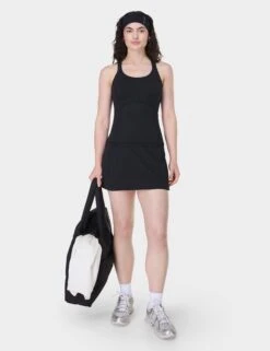 Sweaty Betty All Day Skort - Black -The Sports Edit sweaty betty all day skort black sb10060 4