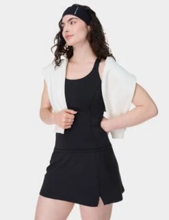 Sweaty Betty All Day Skort - Black -The Sports Edit sweaty betty all day skort black sb10060 5