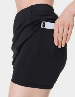 Sweaty Betty All Day Skort - Black -The Sports Edit sweaty betty all day skort black sb10060 6