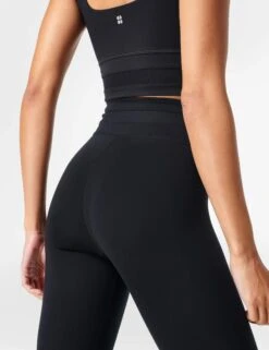 Sweaty Betty All Day Wrap Waist 7/8 Leggings - Black 12 Sweaty Betty All Day Wrap Waist 7/8 Leggings - Black -The Sports Edit sweaty betty all day wrap waist 7 8 leggings black sb8371 9