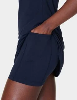 Sweaty Betty All Round Asymmetric Dress - Navy Blue -The Sports Edit sweaty betty all round asymmetric dress navy blue sb9840 8
