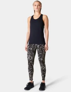 Sweaty Betty Athlete Seamless Gym Vest - Black -The Sports Edit sweaty betty athlete seamless gym vest black sb6545 5